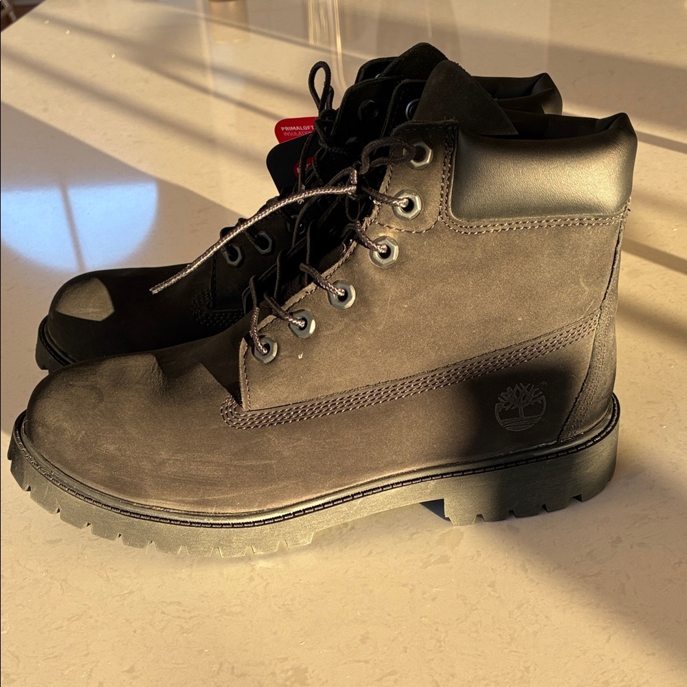 Timberland Women's Black Lace-Up Hiking Boots